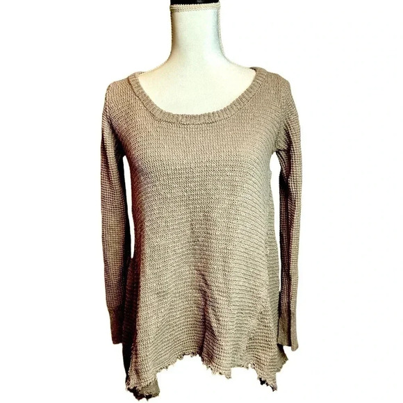 ANTHROPOLOGIE Kaisely Waffle Knit Sweater in Oatmeal
Size: Medium - Picture 1 of 8